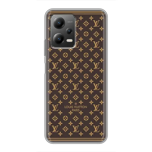 Чохол з принтом «шпалери LV» для Xiaomi POCO X5 (5G)
