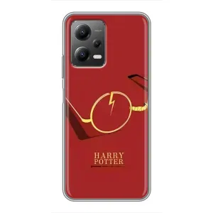 Чехлы с Гарри Поттером для Xiaomi POCO X5 (5G) (AlphaPrint) (очки Гарри)