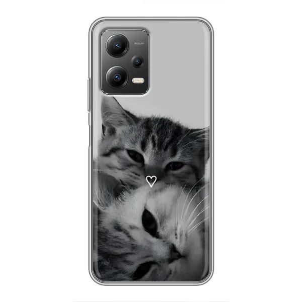 Чохол з принтом «Пара котів» для Xiaomi POCO X5 (5G) Чохол з принтом «Пара котів» для Xiaomi POCO X5 (5G)