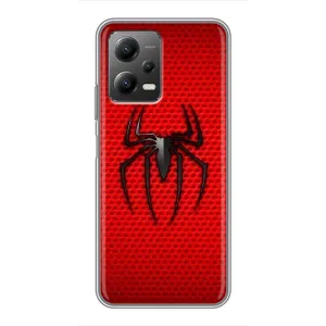 Чехол с человеком пауком для Xiaomi POCO X5 (5G) - (AlphaPrint) (Паук Марвел)