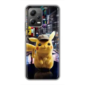 Чохли з крутими принтами для Xiaomi POCO X5 (5G) - (PREMIUMPrint) (Пикачу)