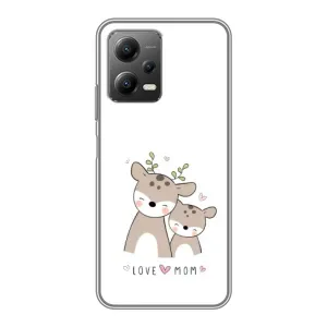 Чохли для мами на Xiaomi POCO X5 (5G) (Оленята мама і малюк)