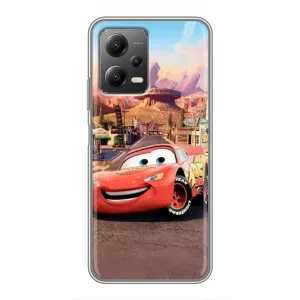 Силиконовый чехол Маквин для Xiaomi POCO X5 (5G) (Радиаторный Спрингс Маквин)