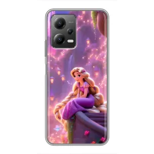 Чехол Рапунцель для Xiaomi POCO X5 (5G) (Рапунцель в замке)