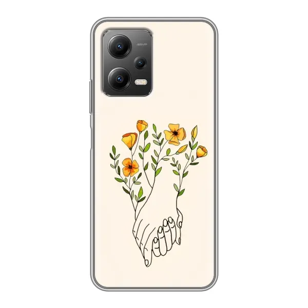 Чохол з принтом «Руки любві» для Xiaomi POCO X5 (5G) Чохол з принтом «Руки любві» для Xiaomi POCO X5 (5G)