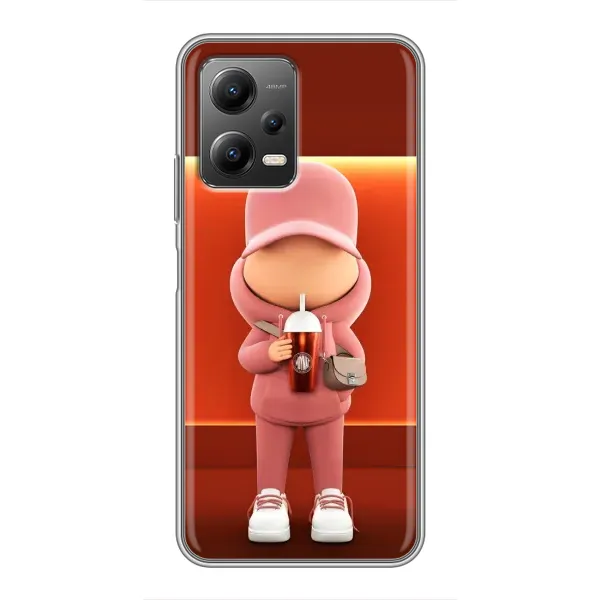 Чехол с принтом «С Кофе» для Xiaomi POCO X5 (5G)