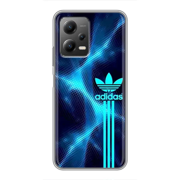 Чехол с принтом «Синий Адидас» для Xiaomi POCO X5 (5G)