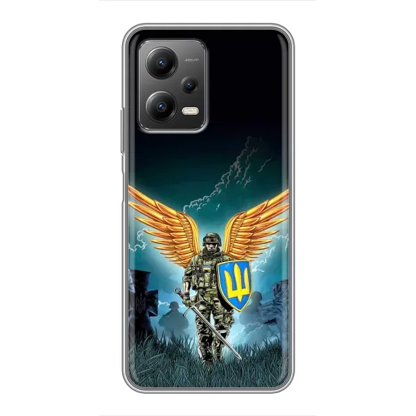 Чохол з принтом «Солдат ЗСУ» для Xiaomi POCO X5 (5G)