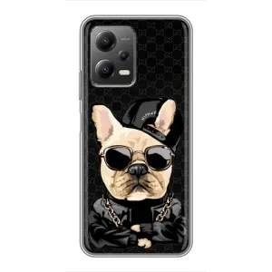 Чохли з крутими принтами для Xiaomi POCO X5 (5G) - (PREMIUMPrint) (Стильна собака)