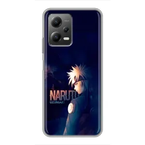 Naruto Anime Чехлы для Поко Х5 (5Джи) (AlphaPrint) (тень Наруто)