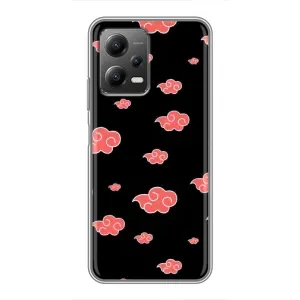 Чохол з принтом «Хмарки Аніме» для Xiaomi POCO X5 (5G)