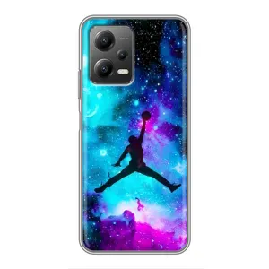 Чехлы для Xiaomi POCO X5 (5G) - с картинкой JORDAN (AlphaPrint) (Яркий Джордан)