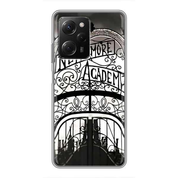 Чохол з принтом «Ворота Академії Невермор» для Xiaomi POCO X5 Pro (5G) Чохол з принтом «Ворота Академії Невермор» для Xiaomi POCO X5 Pro (5G)