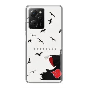 Чехлы на тему: Итачи Учиха для Xiaomi POCO X5 Pro (5G) (AlphaPrint) (Akatsuki)