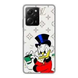 Чехли для Xiaomi POCO X5 Pro (5G) - Скрудж МакДак Louis Vuitton (PREMIUMPrint) (Бакси Скрудж)