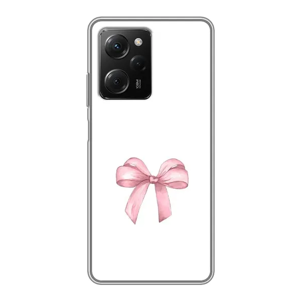 Чехол с принтом «Бант дизайн» для Xiaomi POCO X5 Pro (5G)