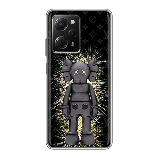 Чехол с принтом «Bearbrick LV» для Xiaomi POCO X5 Pro (5G)