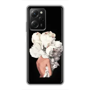 Чехлы (ART) Цветы на Xiaomi POCO X5 Pro (5G) (VPrint) (Білі квіти)