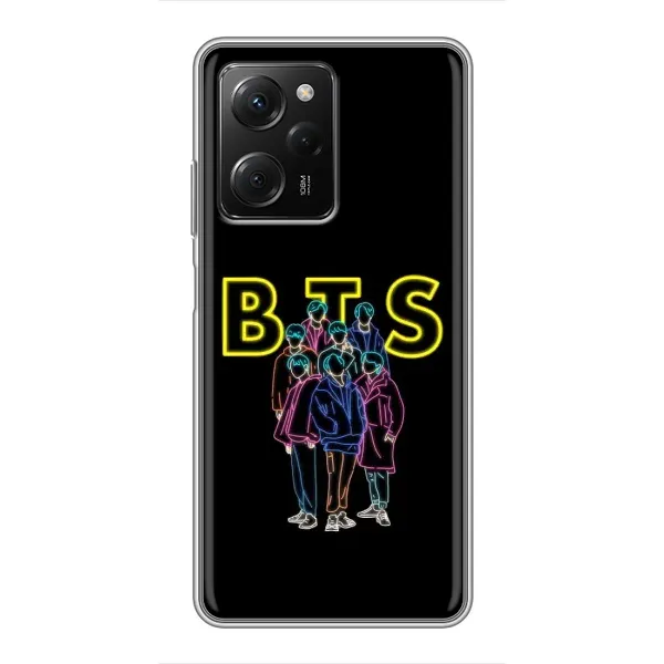 Чехол с принтом «BTS стайл» для Xiaomi POCO X5 Pro (5G)