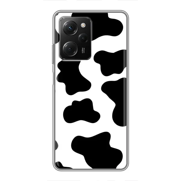 Чохол з принтом «Чорная Буренка» для Xiaomi POCO X5 Pro (5G)