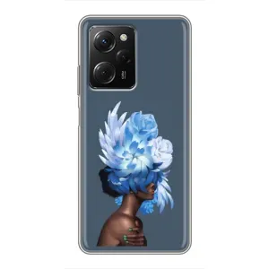 Чехлы (ART) Цветы на Xiaomi POCO X5 Pro (5G) (VPrint) (Квіти на голові)