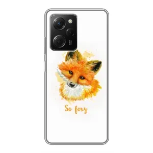 Чехлы с картинкой Лисички для Xiaomi POCO X5 Pro (5G) (VPrint) (Девочка Лиса)