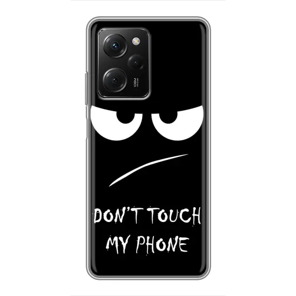 Чехол с принтом «Dont Touch» для Xiaomi POCO X5 Pro (5G)
