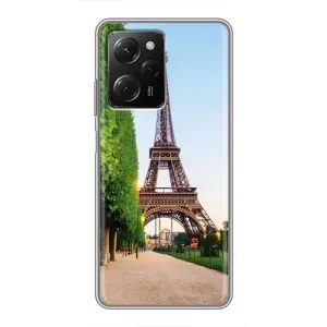 Чехол Эйфелева Башня для Xiaomi POCO X5 Pro (5G) - (AlphaPrint) (Дорога в Париж)