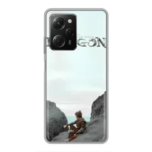 Чохол як приборкати дракона на Xiaomi POCO X5 Pro (5G) (Дракон лого)