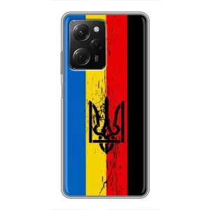 Украинские Чехлы для Xiaomi POCO X5 Pro (5G) с картинкой УПА (AlphaPrint) (Флаг УПА)