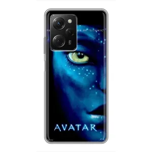 Чехлы с фильма АВАТАР для Xiaomi POCO X5 Pro (5G) (AlphaPrint) (глаз Аватара)
