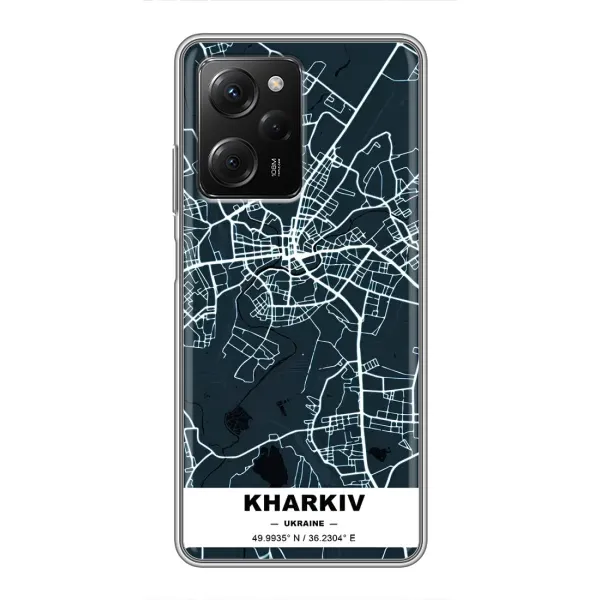 Чехол с принтом «Харьков» для Xiaomi POCO X5 Pro (5G)