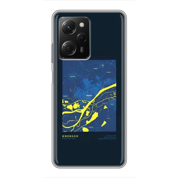 Чехол с принтом «Херсон» для Xiaomi POCO X5 Pro (5G)