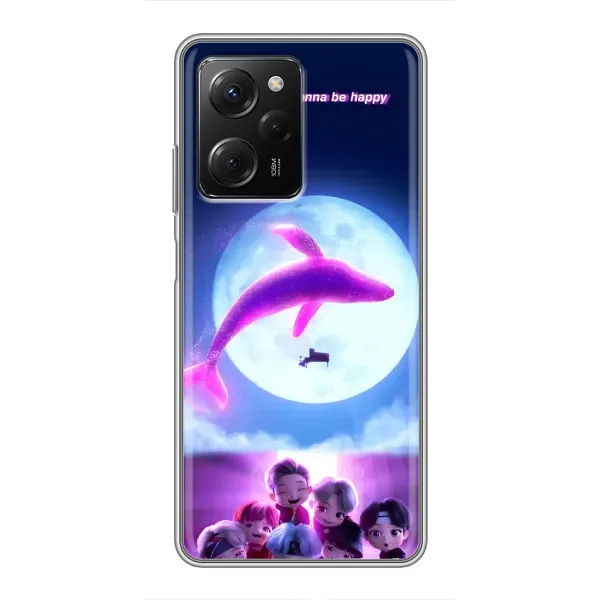 Чехол с принтом «КИТ BTS» для Xiaomi POCO X5 Pro (5G)