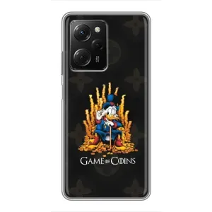 Чехли для Xiaomi POCO X5 Pro (5G) - Скрудж МакДак Louis Vuitton (PREMIUMPrint) (Король грошей)
