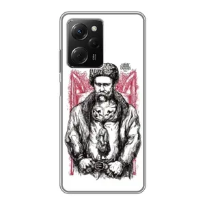 Чехлы для Xiaomi POCO X5 Pro (5G) с принтом Тараса Шевченко (AlphaPrint) (Козак Шевченко)