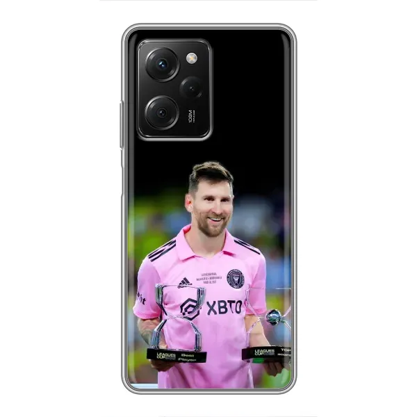Чехол с принтом «Кубки Месси» для Xiaomi POCO X5 Pro (5G) Чехол с принтом «Кубки Месси» для Xiaomi POCO X5 Pro (5G)