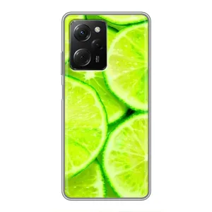 Чехлы с Фруктами для Xiaomi POCO X5 Pro (5G) (VPrint) (Лайм)
