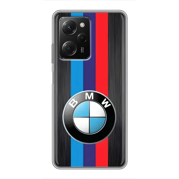 Чехол с принтом «Лого BMW» для Xiaomi POCO X5 Pro (5G)