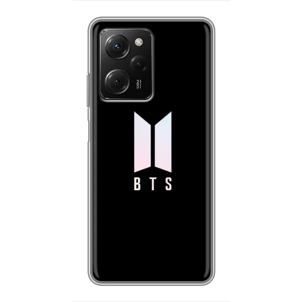 Чехол с принтом «Лого BTS» для Xiaomi POCO X5 Pro (5G)