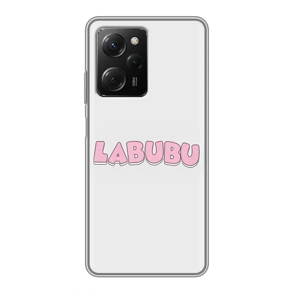 Чохол з принтом «Лого Лабубу» для Xiaomi POCO X5 Pro (5G) Чохол з принтом «Лого Лабубу» для Xiaomi POCO X5 Pro (5G)
