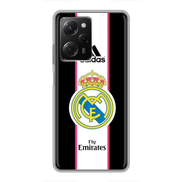 Чехол с принтом «лого Real Madrid» для Xiaomi POCO X5 Pro (5G)