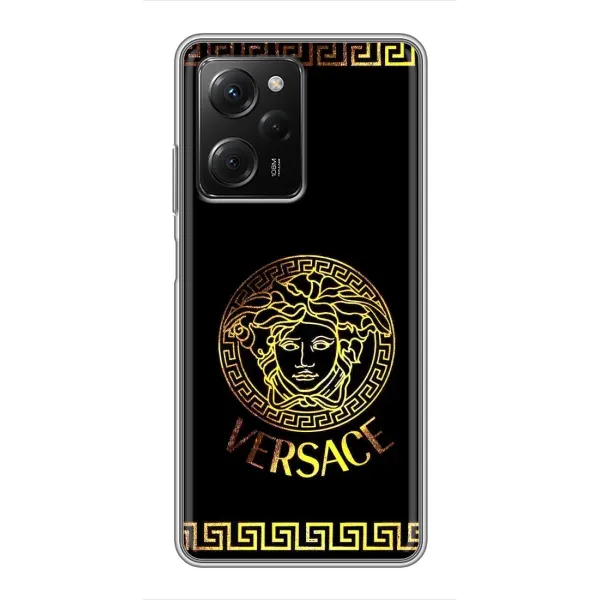 Чехол с принтом «Logo Versace» для Xiaomi POCO X5 Pro (5G)