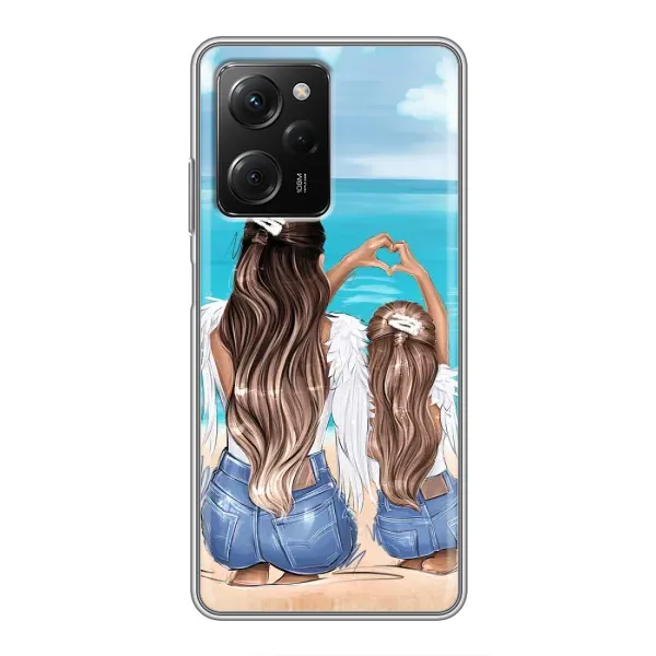 Чехол с принтом «Мама с доченькой» для Xiaomi POCO X5 Pro (5G) Чехол с принтом «Мама с доченькой» для Xiaomi POCO X5 Pro (5G)