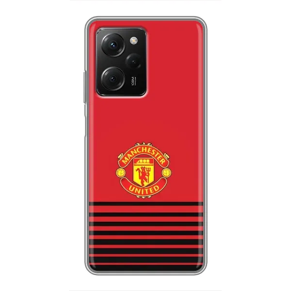 Чехол с принтом «manchester united» для Xiaomi POCO X5 Pro (5G)