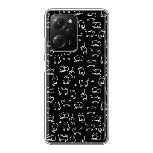 Чехол с принтом «Меленькие котики» для Xiaomi POCO X5 Pro (5G) Чехол с принтом «Меленькие котики» для Xiaomi POCO X5 Pro (5G)