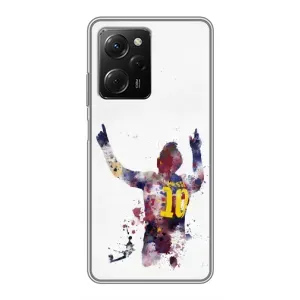 Чехлы Месси для Xiaomi POCO X5 Pro (5G) (AlphaPrint) (Messi Barca)