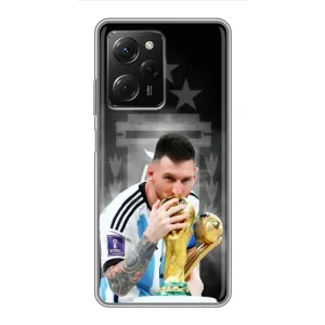 Чехлы для Xiaomi POCO X5 Pro (5G) (Leo чемпион) (AlphaPrint) (Месси Чемпион)