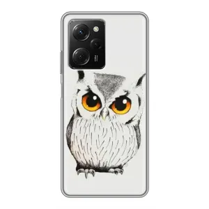 Чехол с птицами на Xiaomi POCO X5 Pro (5G) (VPrint) (Милая Сова)
