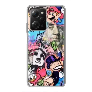 Чехлы с крутыми принтами для Xiaomi POCO X5 Pro (5G) - (PREMIUMPrint) (Monopoly man)
